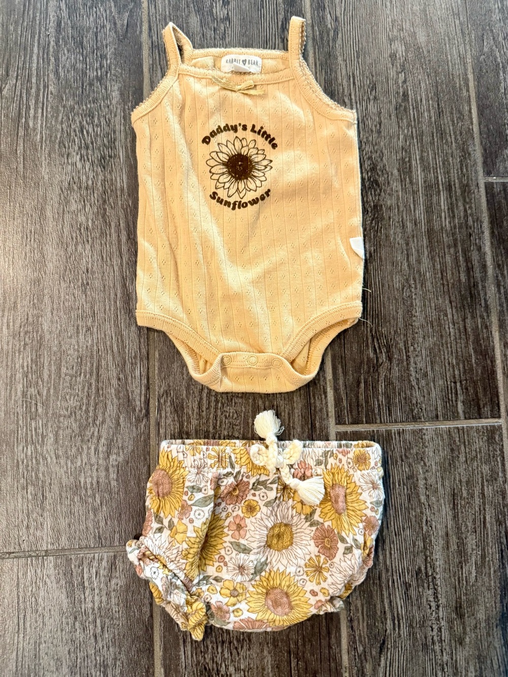 Daddy’s sunflower set